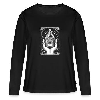 Poison Vial 4 - Women's Premium Organic Long Sleeve Shirt - black - Front - Julia (174cm)