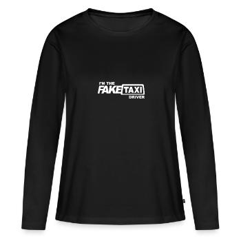 Fake Taxi Driver - Frauen Premium Bio Langarmshirt - Schwarz - Vorne - Julia (174cm)