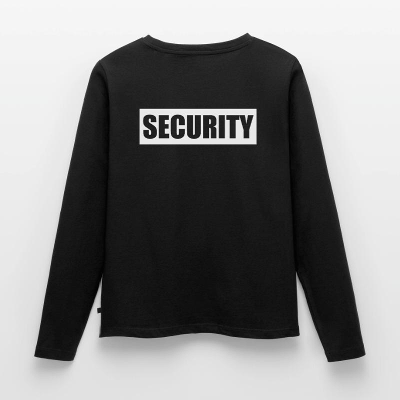 Security security service security service bouncer Women's Premium Organic Long Sleeve Shirt