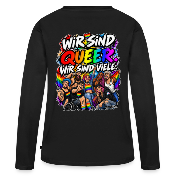 Frauen Premium Bio Langarmshirt