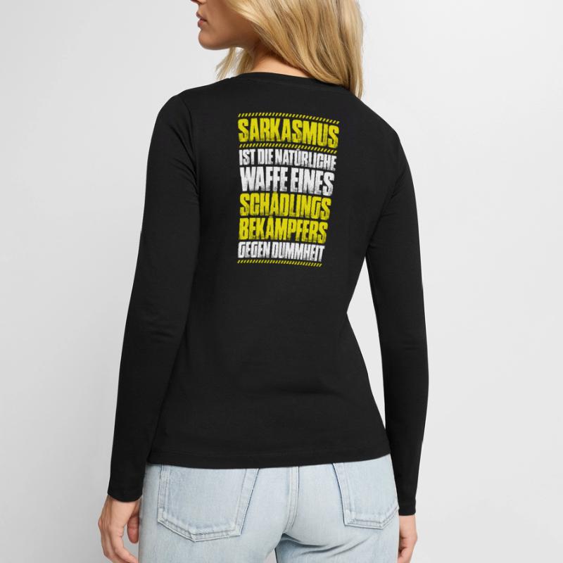Schädlingsbekämpfer Kammerjäger Exterminator Frauen Premium Bio Langarmshirt