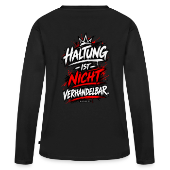 Frauen Premium Bio Langarmshirt