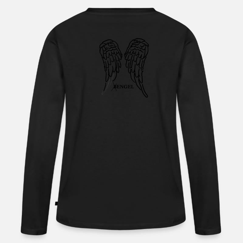 Bengel oder doch Engel - Frauen Premium Bio Langarmshirt - undefined