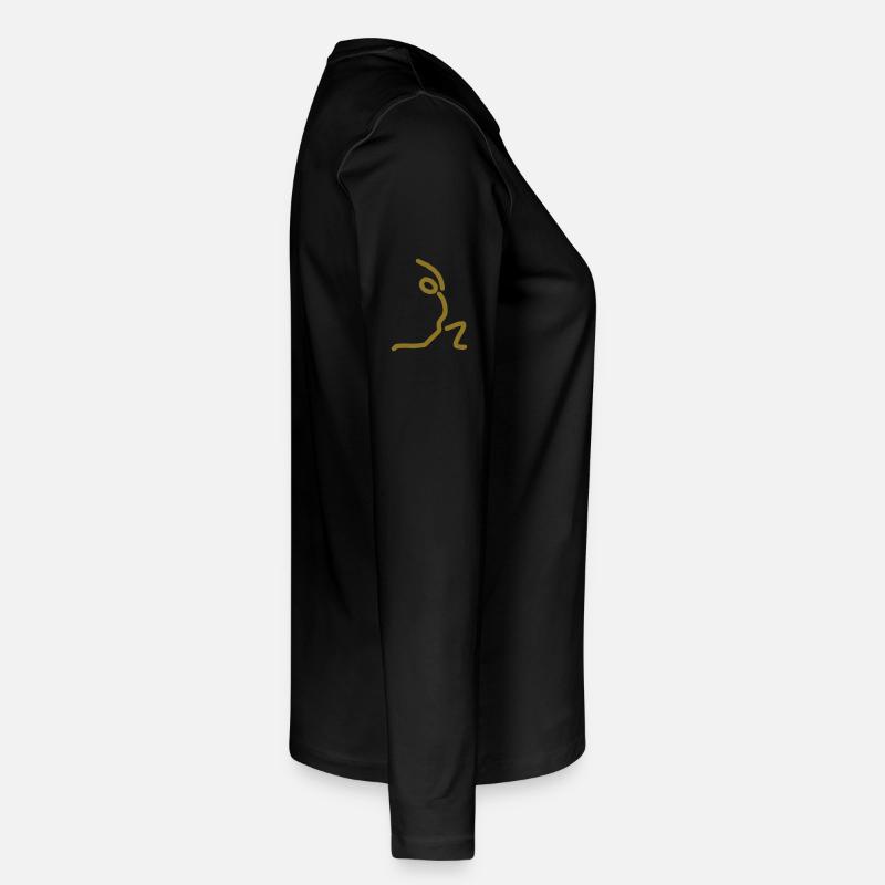 iYpsilon Sonnenblick - Frauen Premium Bio Langarmshirt - Schwarz