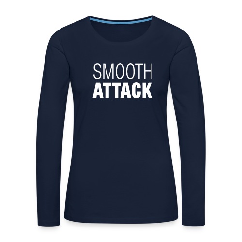 Smooth Attack neg png - Frauen Premium Langarmshirt