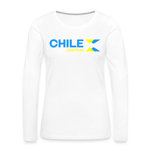 Chile Central - Camiseta de manga larga premium mujer