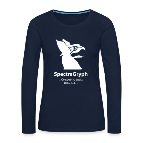 Spectragryph - one app for all spectra - Frauen Premium Langarmshirt