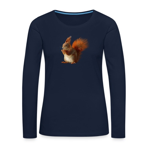 Eichhörnchen - Frauen Premium Langarmshirt