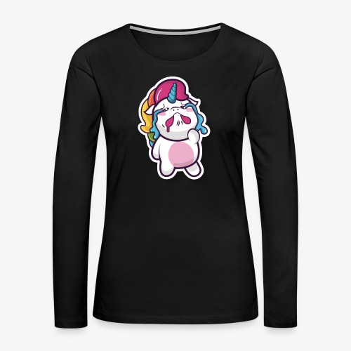 Funny Unicorn - Women's Premium Longsleeve Shirt