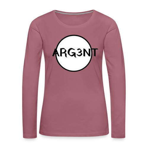 ARG3NT - T-shirt manches longues Premium Femme