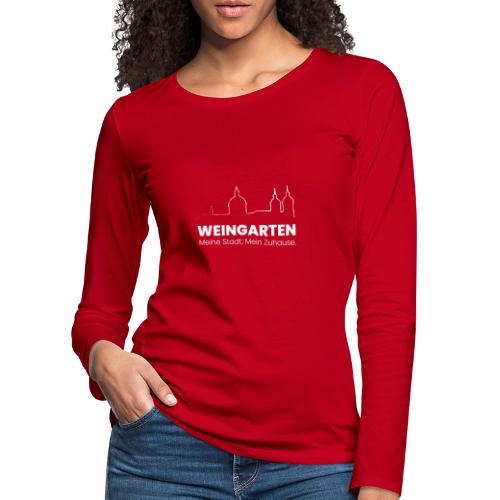 Weingarten - Frauen Premium Langarmshirt