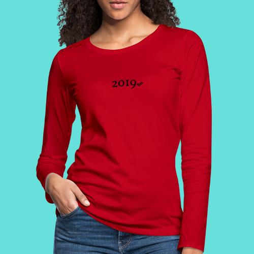 Valide 2019 - T-shirt manches longues Premium Femme