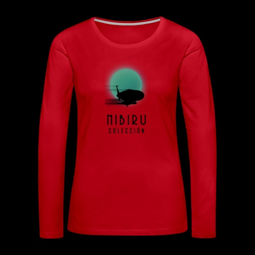 NibiruLogo - Camiseta de manga larga premium mujer