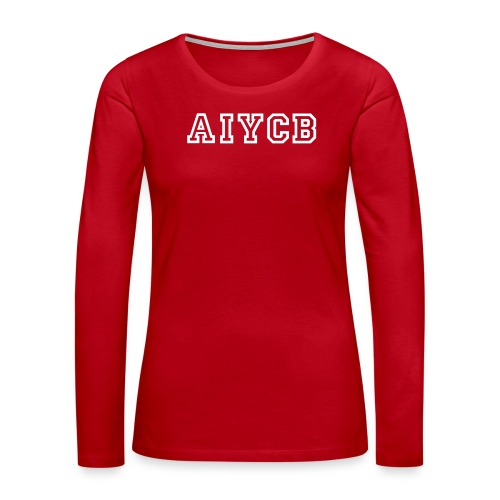 Blau_AIYCB-05 - Frauen Premium Langarmshirt
