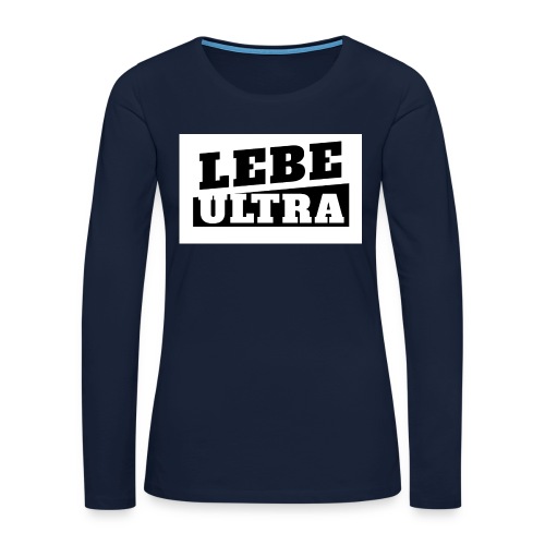 ultras2b w jpg - Frauen Premium Langarmshirt
