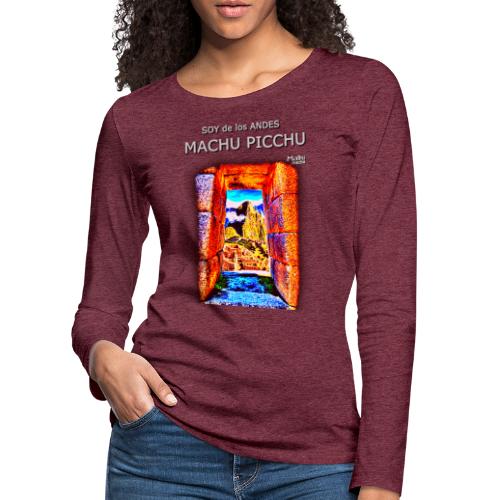 SOJA de los ANDES - Machu Picchu I - Camiseta de manga larga premium mujer