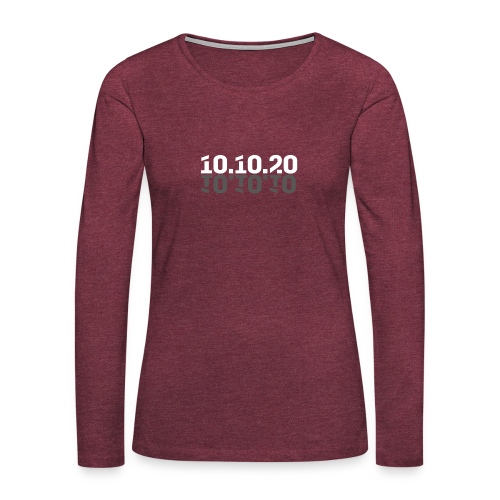 Kulturværftets retro print 101020 - Dame premium T-shirt med lange ærmer