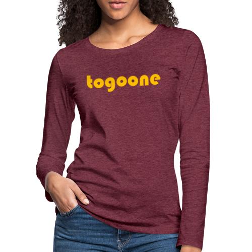togoone official - Frauen Premium Langarmshirt