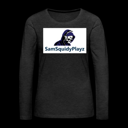 SamSquidyplayz skeleton - Women's Premium Longsleeve Shirt