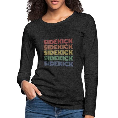 Rainbow Sidekick - Frauen Premium Langarmshirt