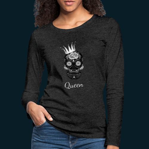 Queen - Frauen Premium Langarmshirt