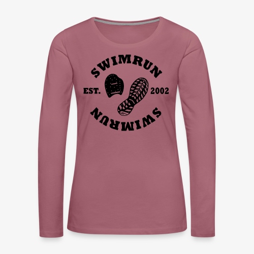 SWIMRUN est.2002 - Koszulka damska Premium z długim rękawem
