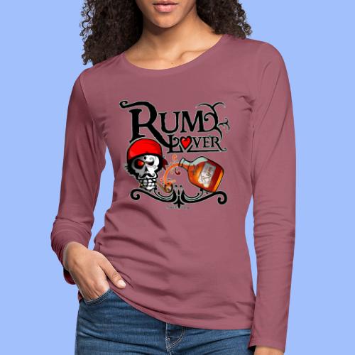 Rum lover - T-shirt manches longues Premium Femme