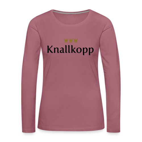 Knallkopp (Köln/Kölsch/Karneval) - Frauen Premium Langarmshirt