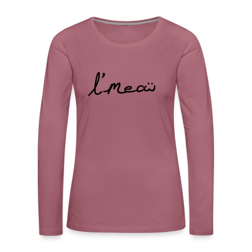 lmeow - lmao Cat vesion - women - Women's Premium Longsleeve Shirt