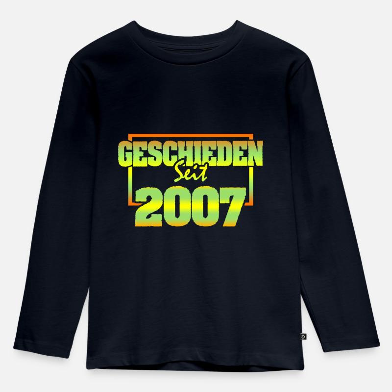 2007 - Kinder Premium Bio Langarmshirt - Navy