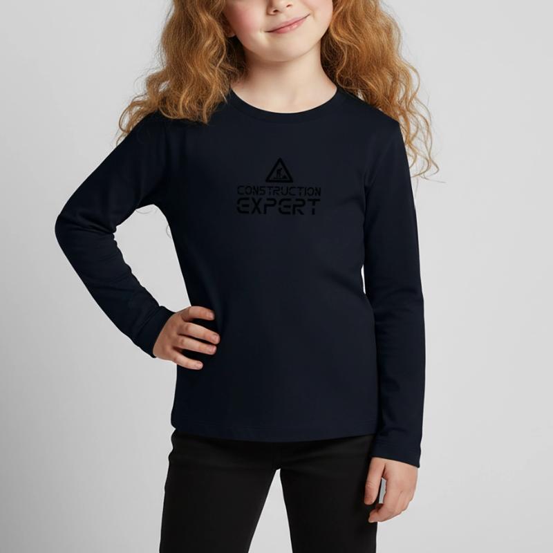 Construction site ExpertE construction workers construction construction work Kids' Premium Longsleeve Shirt