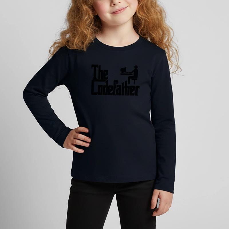 The Codefather Programmer PC Coding Gift Kids' Premium Longsleeve Shirt