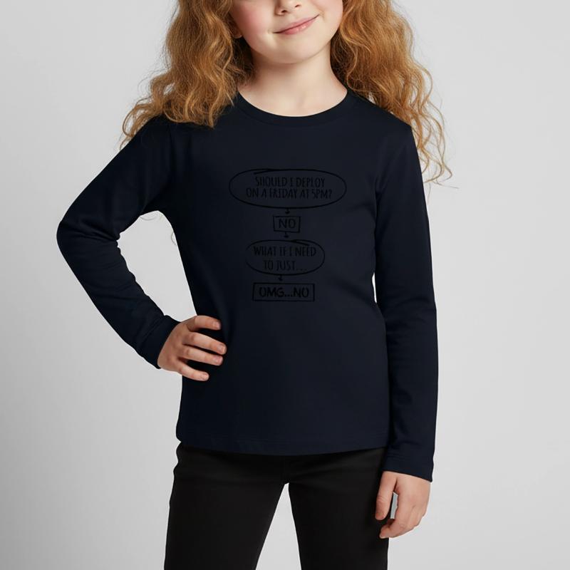 Code Programmierer Nerd Update Entwickler Geschenk Kinder Premium Bio Langarmshirt