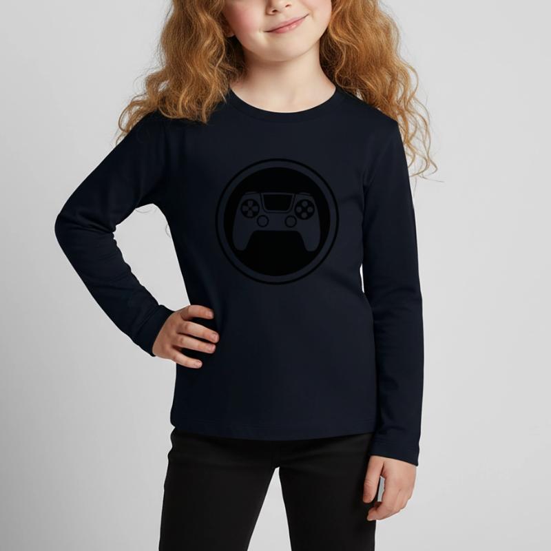 Gamepad Symbol Controller Kids' Premium Longsleeve Shirt