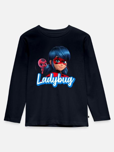 Miraculous Ladybug Tikki - Kinder Premium Bio Langarmshirt - Navy