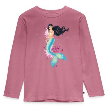Schleich bayala Isabelle - Kinder Premium Bio Langarmshirt - Mauve - Vorne - AI Model Kid Female (0cm)