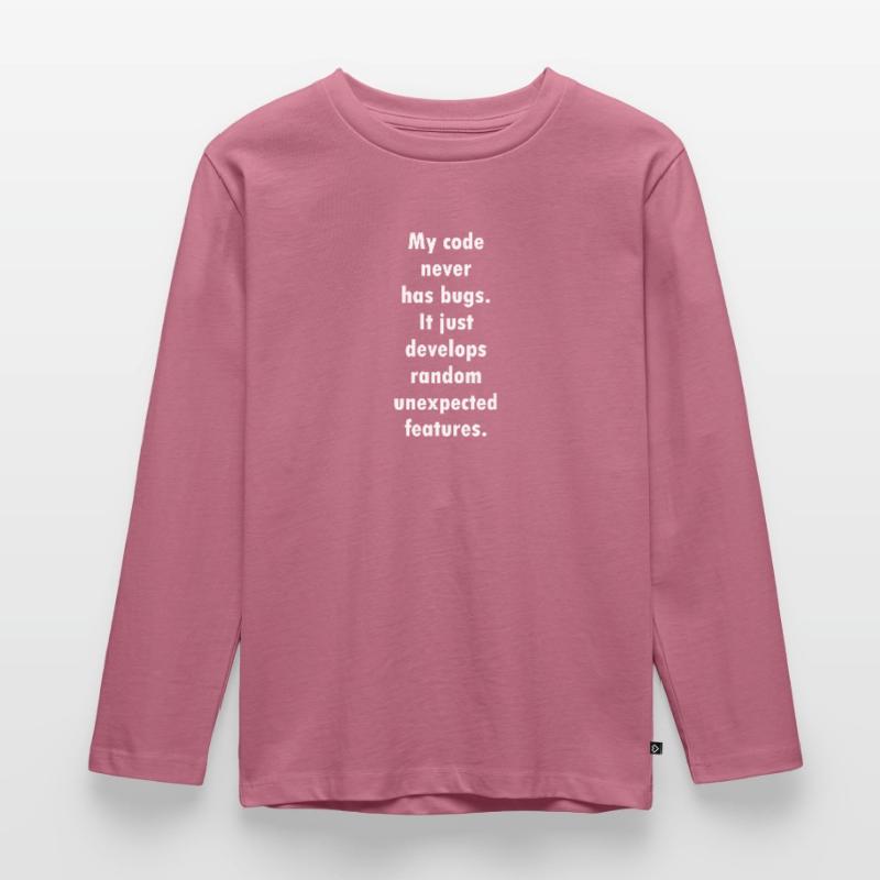 Programmer code bugs computer science nerd Kids' Premium Longsleeve Shirt