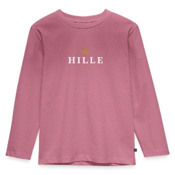 Logo original de la famille Hille - T-shirt manches longues Premium Enfant - mauve - Devant - AI Model Kid Female (0cm)