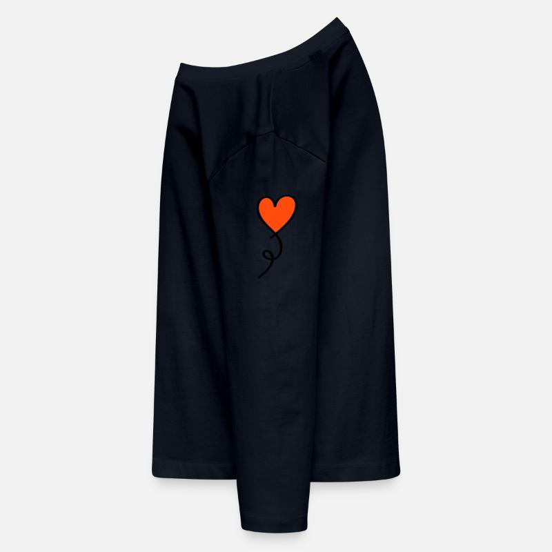 Heart on a thread two-tone Kids' Premium Longsleeve Shirt