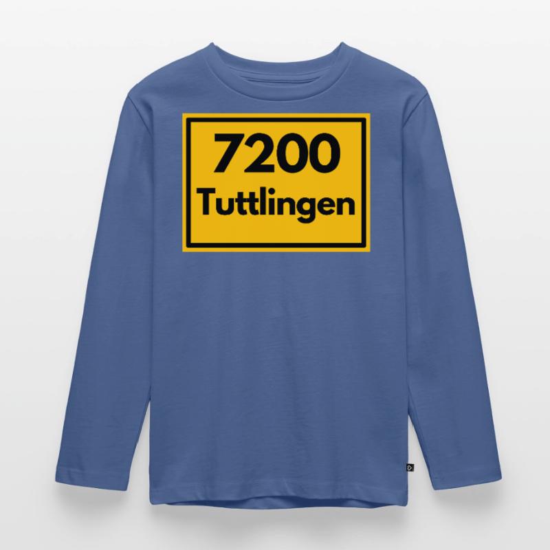 OLD POSTCODE POSTCODE RETRO 7200 TUTTLINGEN Kids' Premium Longsleeve Shirt