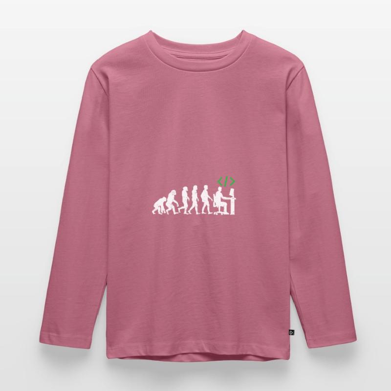 Les programmeurs codeur cadeau évolution java c ++ T-shirt manches longues Premium Enfant