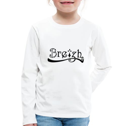 Breizh - Koszulka dziecięca Premium z długim rękawem