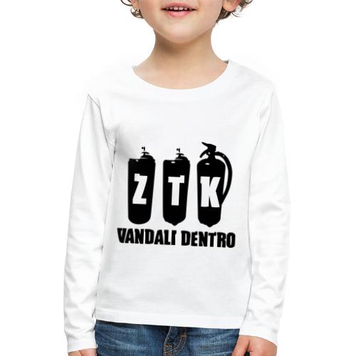 ZTK Vandali Dentro Morphing 1 - Kids' Premium Longsleeve Shirt