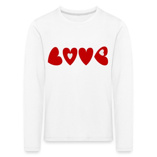 Love - T-shirt manches longues Premium Enfant