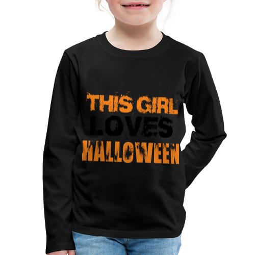 halloween that i love - Camiseta de manga larga premium niño