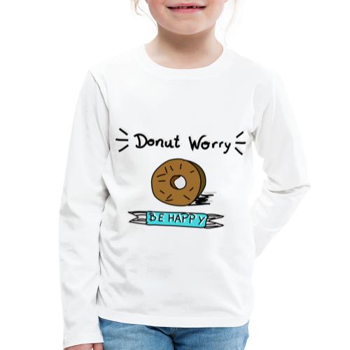 Donut - Love - Kinder Premium Langarmshirt