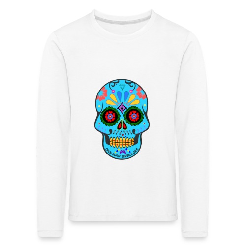 OBS-Skull-Sticker - Kids' Premium Longsleeve Shirt