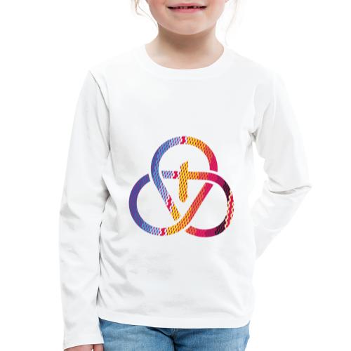 Trinity logo color 2 - Kinderen Premium shirt met lange mouwen
