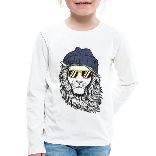 Lion cool be brave - T-shirt manches longues Premium Enfant