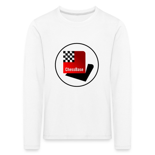 ChessBase Logo - Camiseta de manga larga premium niño